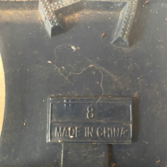 Sakroots Rain boots, Quilted Top Navy Size 8 - Picture 7 of 7